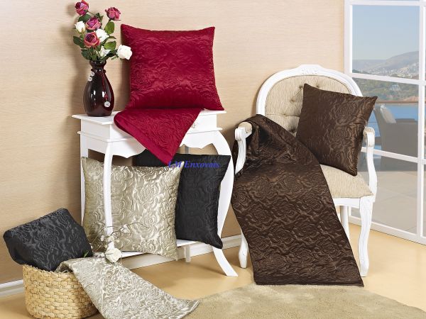 Promoção Almofada Fiori 40x40 Com Zíper Lindas Cores