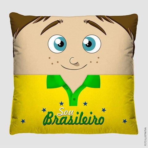 Almofadas Personalizadas Linha Futebol 40x40 Lindas Estampas